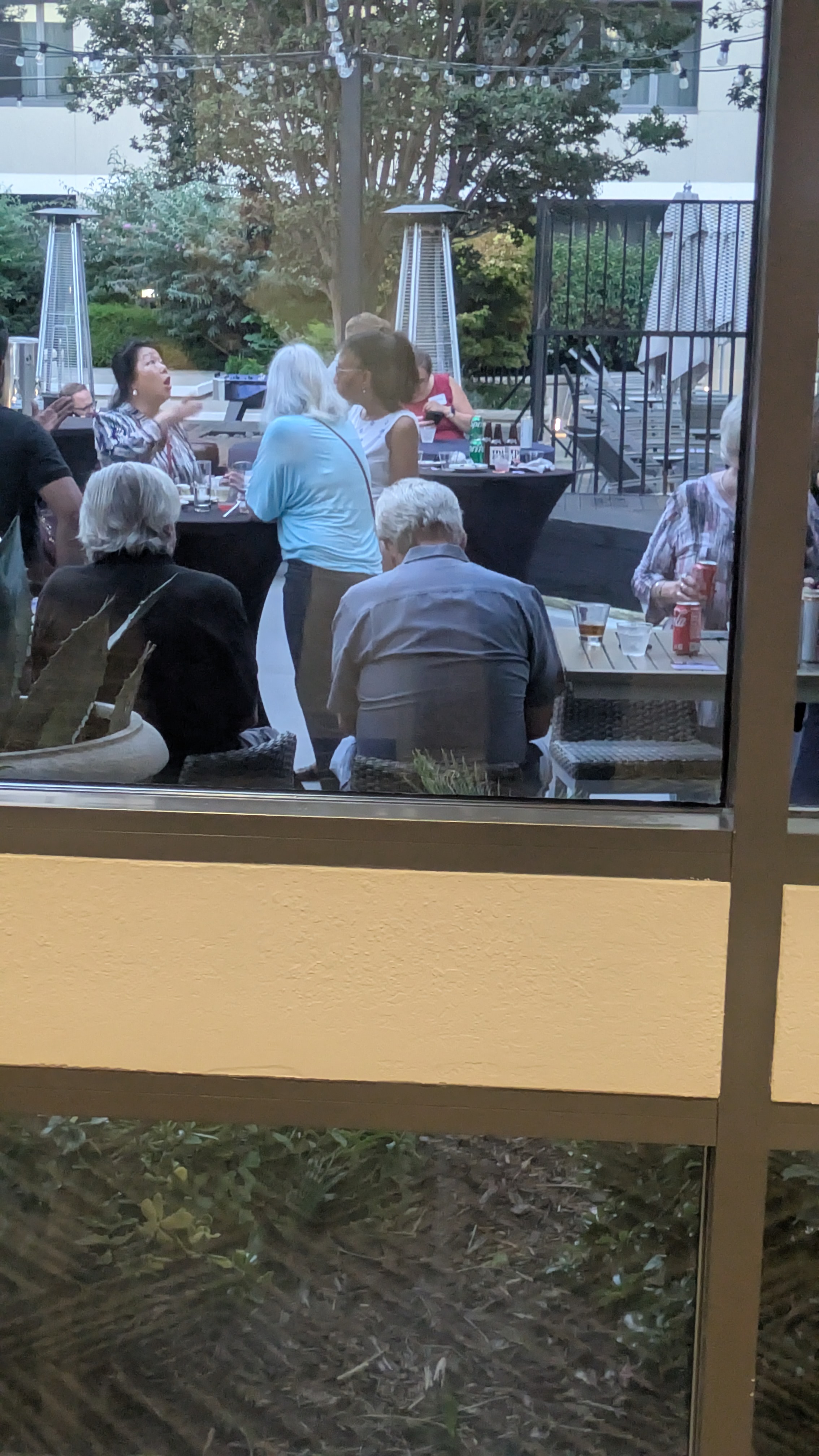 Enjoying each others company